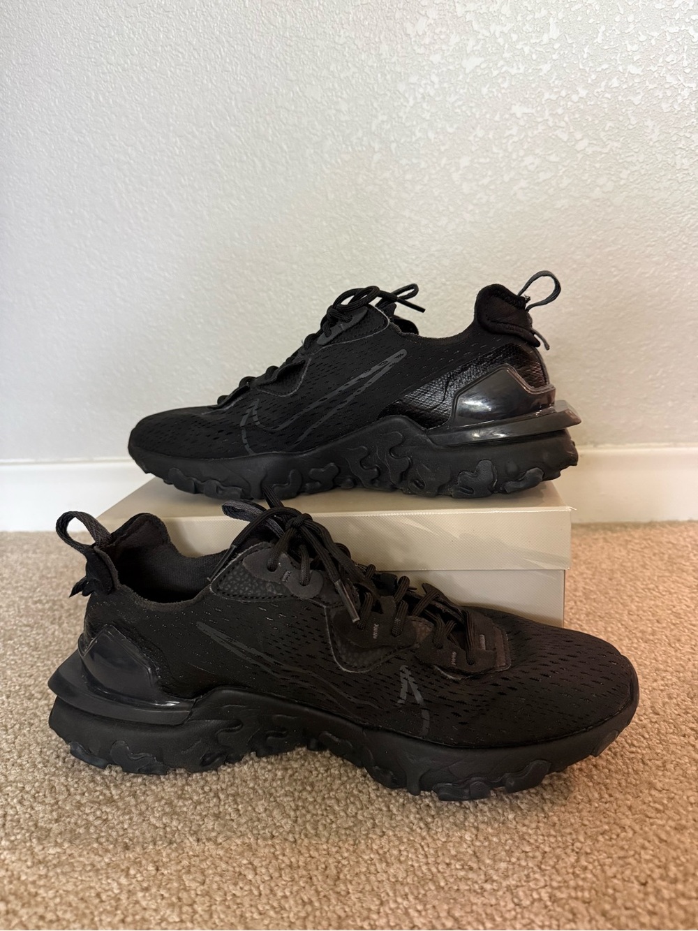 Nike React Vision 'Triple Black